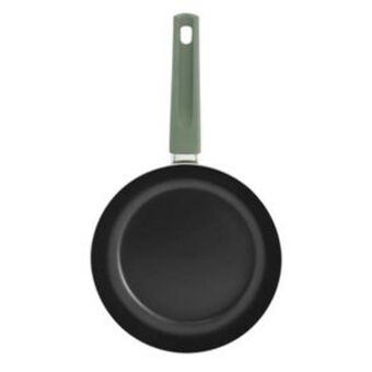 El Bodegón Set de sartén de 24 cm con utensilio ekcológica hecho 100% de aluminio reciclado color verde con antiadherente duraflon® oferta