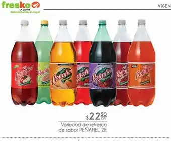 Refresco de sabor peñafiel