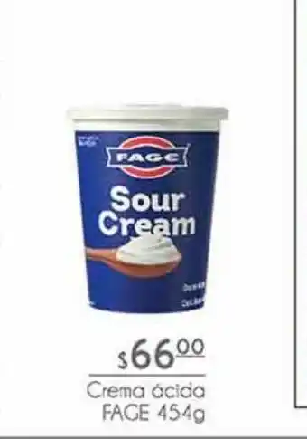 Crema ácida fage 454 g
