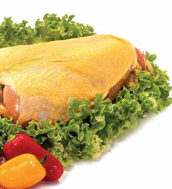 La Comer Pechuga de pollo con hueso corte americano kg oferta