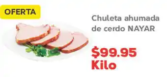 Chuleta ahumada de cerdo NAYAR