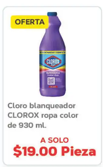 Super Aki Cloro blanqueador CLOROX ropa color de 930 ml oferta
