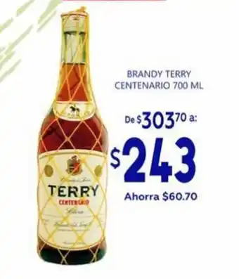 La gran bodega Brandy Terry Centenario 700 ml oferta