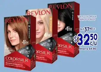 Tinte Colorsilk Varios Tonos Revlon