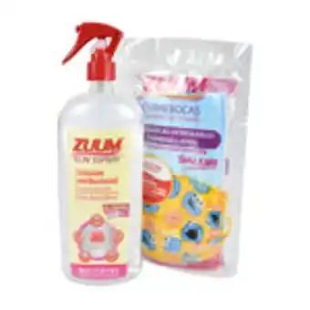 Paquete de zuum klin sspray y cubrebocas de regalo