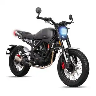 Sam's Club Motocicleta veloci dark thunder hyper scrambler 250cc 2023 titanio oferta