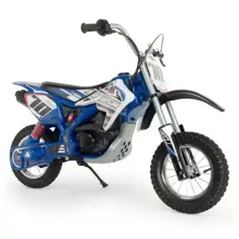 Moto montable injusa cross blue fighter