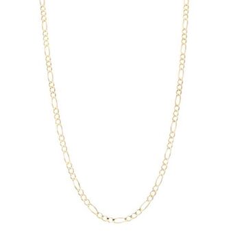 Nacional Monte de Piedad Collar de tres eslabones por uno en oro amarillo 14 kilates. oferta