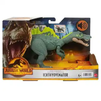 Juguetibici Jurassic world ichthyovenator dinosaurio ruge y ataca hdx44 oferta