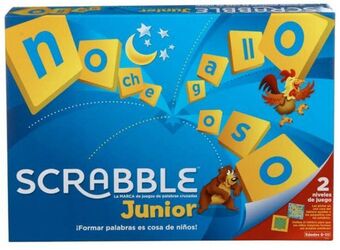 Juguetrón Mattel scrabble junior juego de mesa y9734 oferta