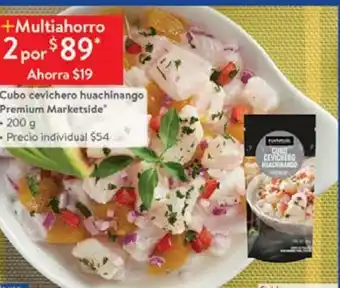 Cubo cevichero huachinango premium marketside 200g