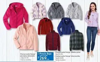 Walmart Chamarra polar oferta