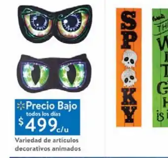 Walmart Variedad de artículos decorativos animados oferta