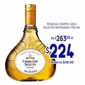 La gran bodega Tequila Campo Azul Selecto Reposado 750 ml oferta