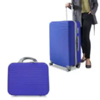 Waldos Set maleta viena grande 75cm + maleta de mano 29cm ¡gratis! oferta