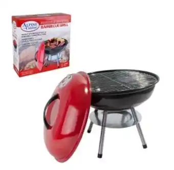 Chapur Asador portatil redondo 14" metalico rojo oferta