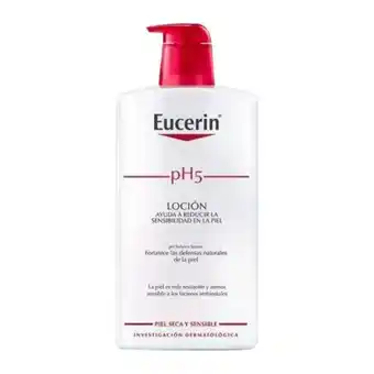 Loción corporal eucerin con ph5 1 l