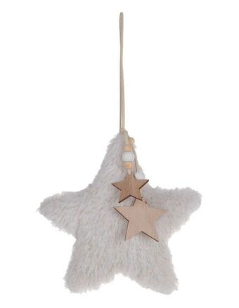 Ornamento navideño estrella haus holidays