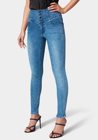 Bebe High waist corset skinny jeans oferta