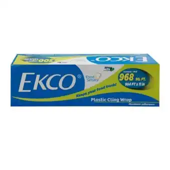 Plástico adherente ekco 300 m x 30 cm