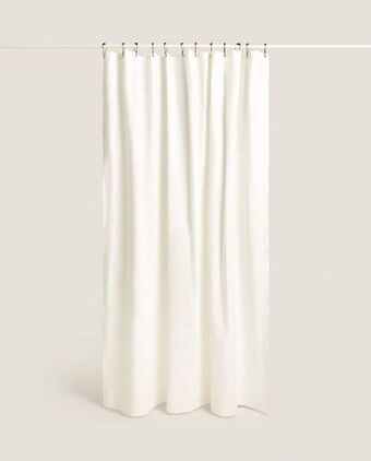 ZARA HOME Cortina de ducha overlock oferta