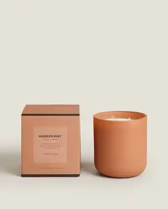ZARA HOME (500 g) vela aromática whisper mint oferta