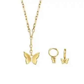 Ésika Estuche collar + aretes eternity fly oferta