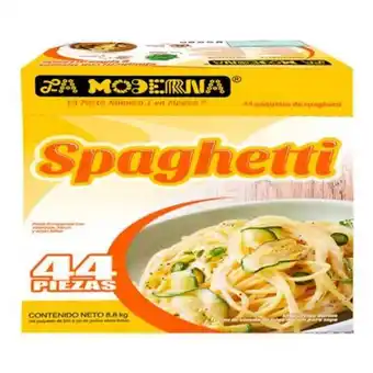 Spaghetti la moderna 44 pzas de 200 g
