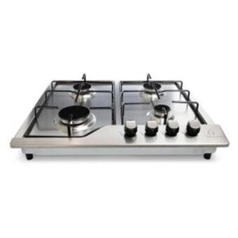 El Bodegón Parrilla de gas supra empotrable 4 quemadores silver nova steel 60-b oferta
