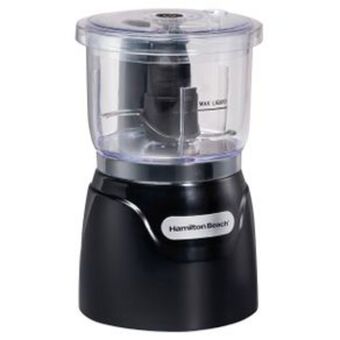 El Bodegón Picadora de alimentos hamilton beach 3 tazas negro 72850 oferta