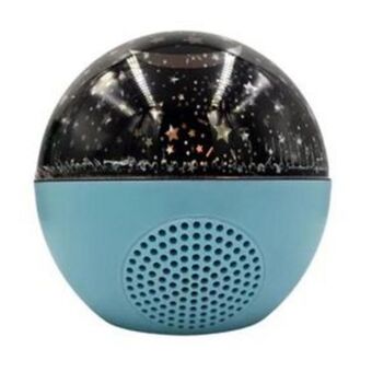 El Bodegón Lámpara proyector de estrellas gadgets & fun con bocina integrada color azul claro oferta