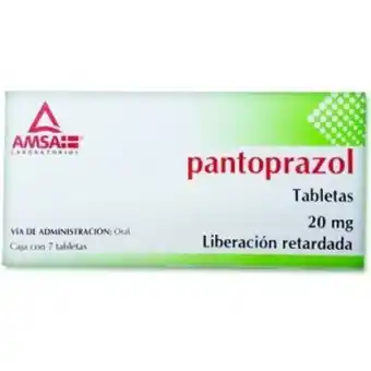 Pantoprazol 20mg c/7 t