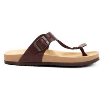 Sandalia casual para dama caray café crown
