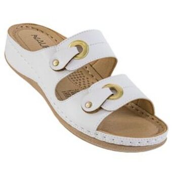 Sandalia confort para dama maureen blanco 7807
