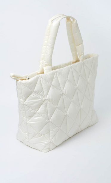 Stradivarius Bolso shopper acolchado oferta