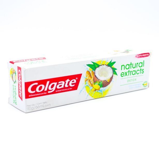 Farmacias de Apoyo Colgate natural extracts detox coco y jengibre con 90 g oferta