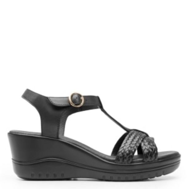 Chapur Sandalia de plataforma casual en piel oferta