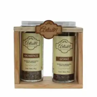 Especiero con condimentos aromatico y gitano