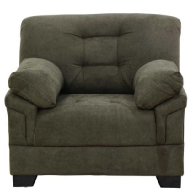 Chapur Sillón de tela bridget loma alta oferta
