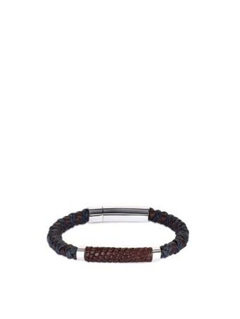 Cuadra Pulsera trenzada para caballero. oferta