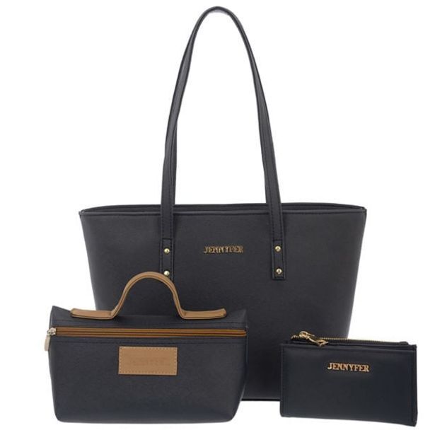 Elektra Bolsa para dama jennyfer tote marino 8558-3paq oferta