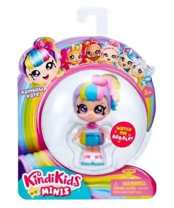Bandai kindi kids muñeca mini rainbow kate 86661