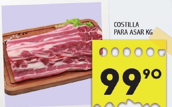 Alsuper Costilla para Asar oferta