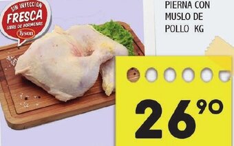 Alsuper Pierna con Muslo de Pollo oferta