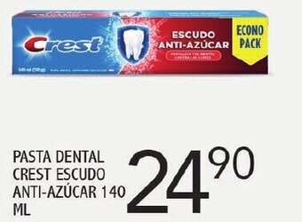 Alsuper Pasta Dental Crest Escudo Anti-Azúcar 140ml oferta