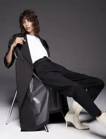 ZARA Pantalón cinturón forrado oferta