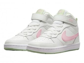 Calzzapato Nike cd7783 111 summit white/pink foam-white-honeydew court borough mid 2 (psv) 17-22 oferta