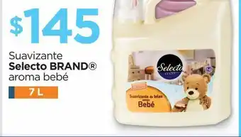 Chedraui Suavizante selecto brand aroma bebé 7l oferta