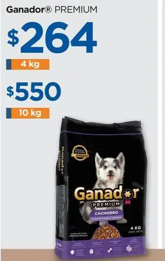 Chedraui Alimento para perros ganador premium 10kg oferta