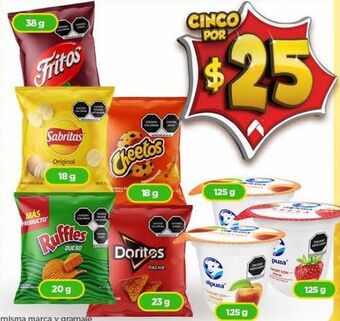Bodega Aurrerá Papas fritas sabritas original 18g oferta
